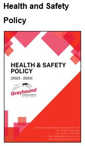 Greyhound Health and Safety policy